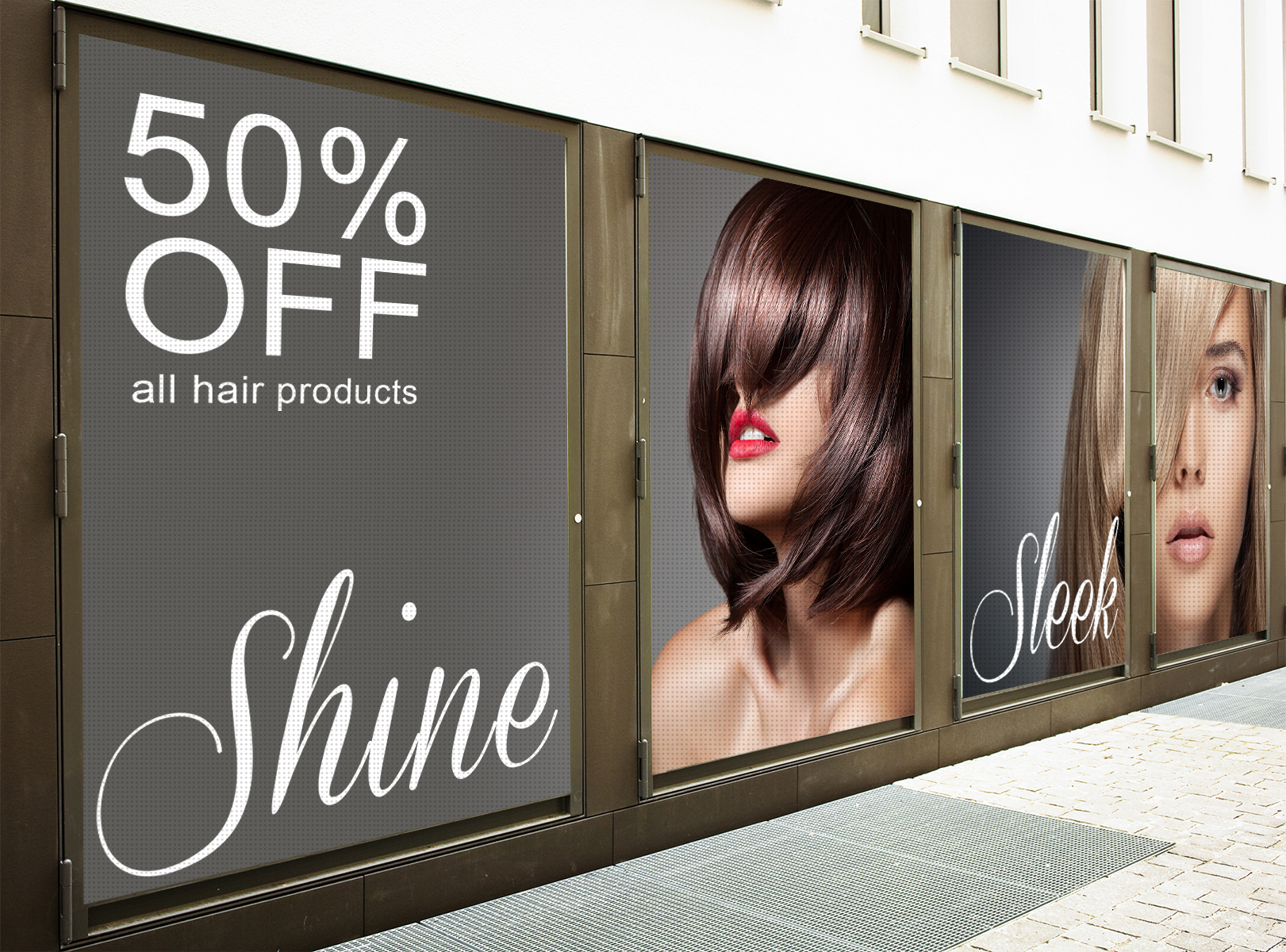 Window Perf Sale Signage Ideas | LawnSigns.com